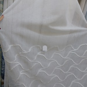 Visillo 2699 ROMBO blanco