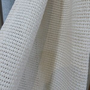 Cortina Malla lino crudo