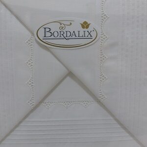 Juego sábanas MARGARIDA algodón blanco 150