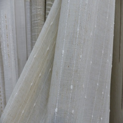 Cortina raya plumeti beige