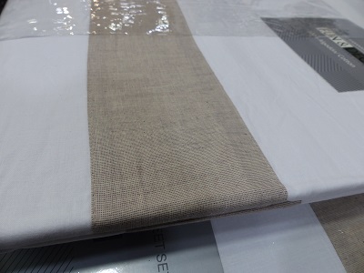 Juego sábanas ESSENCE algodón beig 150-180