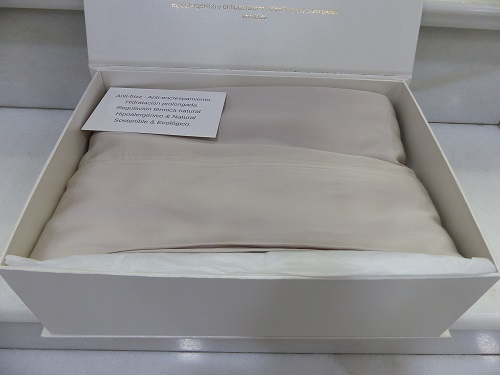 Juego sábanas BAMBÚ natural beige