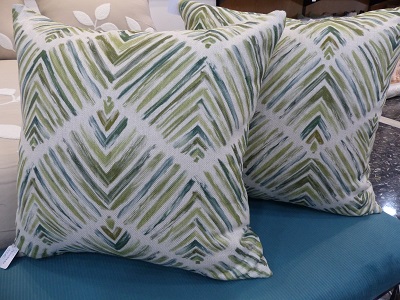 Cojín ÉTNICO verde